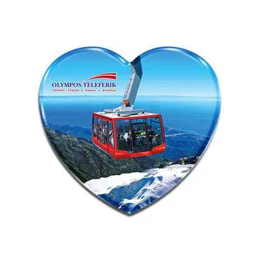 Toptan Teleferik Temalı Myros Magnet 40x37 mm