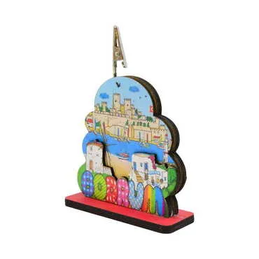 City Themed Wooden Customised Paper Clip - Standart - 2