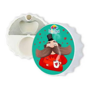 Toptan Tema Park Temalı Uv Baskılı Kapak Açacak Magnet 63x15 mm