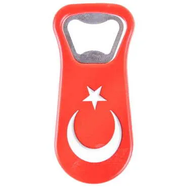 Toptan Bayrak Temalı Uv Baskılı Açacak Magnet 95x43 mm