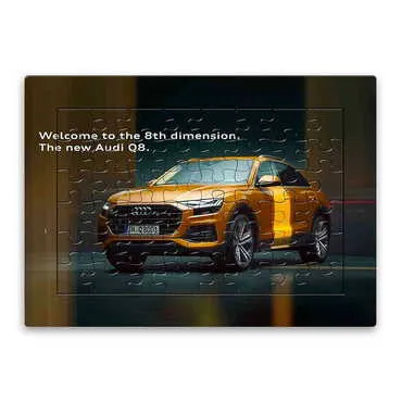 Promotional Customised Paper Jigsaw Puzzle 190x270 mm