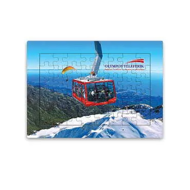 Cable Card Themed Customised Paper Jigsaw Puzzle 190x270 mm