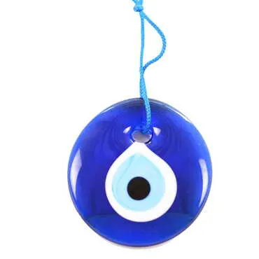 Glass Evil Eye Wall Hanging No: 3 80 mm
