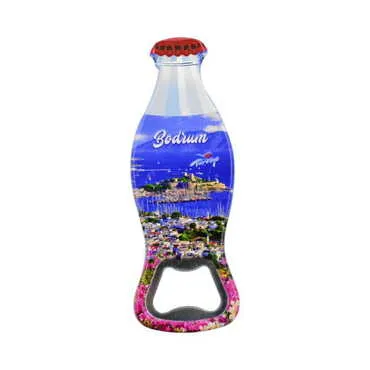 Bodrum Temalı Myros Şişe Açacak Magnet 42x120 mm