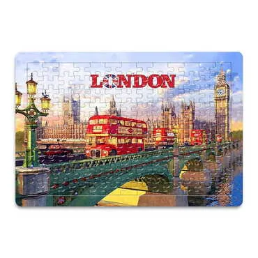 City Themed Customised Paper Jigsaw Puzzle 270x400 mm - Standart - 2