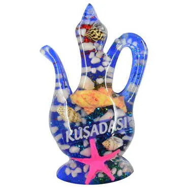Toptan Kuşadası Temalı Şeffaf Polyester Magnet