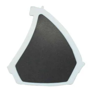 Sığacık Themed Customised UV Printed Plastic Base Sail Ship Shaped Fridge Magnet 77x80 mm - 3