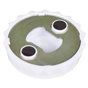 Museum Themed Customised UV Printed Bottle Cap Shaped Plastic Base Bottle Opener 58x15 mm - Standart - 2
