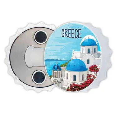 Toptan Şehre Özel Uv Baskılı Küçük Kapak Açacak Magnet 58x15 mm