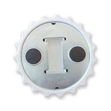 Toptan Yılbaşı Temalı Uv Baskılı Küçük Kapak Açacak Magnet 58x15 mm - 2