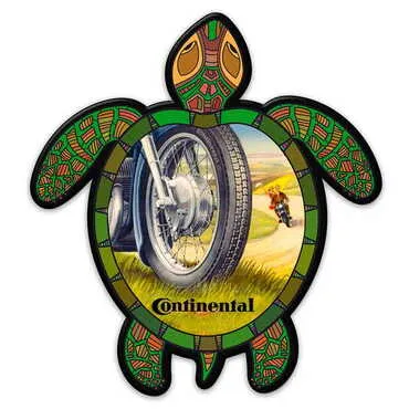 Promotional Customised UV Printed Plastic Base Turtle Shaped Fridge Magnet 80x74 mm - Standart