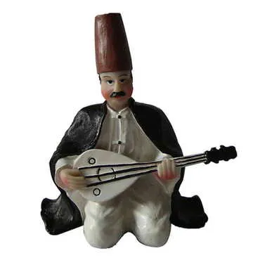 Polyester Music Figurine Set 75X60X140 mm - Standart - 2