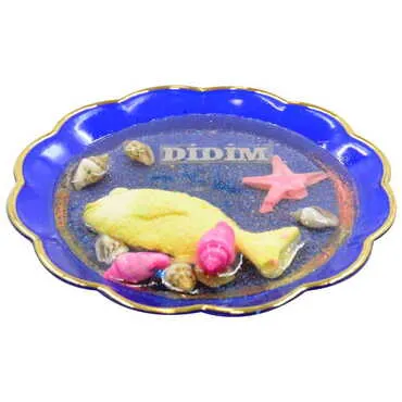 Toptan Didim Temalı Deniz Kanuğu Tabak Magnet - 2