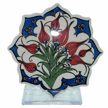 Toptan Yıldız Çini Bardakaltı