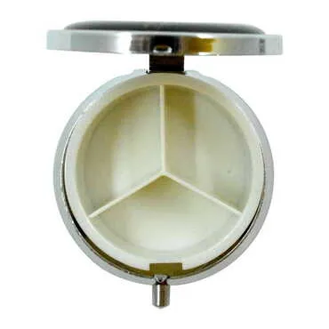 Ataturk Themed Customised Epoxy Round Pill Box 50x15 mm - 2