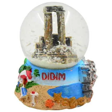 Didim Themed Polyester Snow Globe - 2