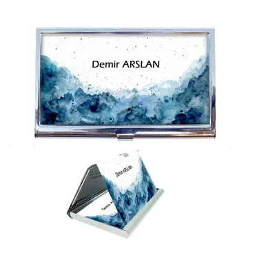 Customised Metal Card Holder 94x60x8 mm - Standart - 2
