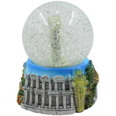 Ephesus Themed Polyester Snow Globe 65 Mm - Standart - 3