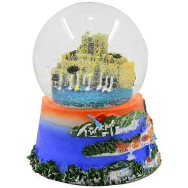 Bodrum Themed Polyester Snow Globe 65 Mm - 2