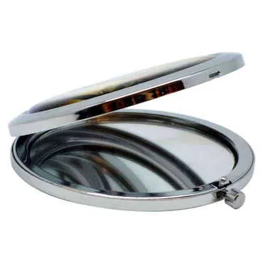 Toptan İzmir Temalı Myros Metal Yuvarlak Ayna 70x11 mm - 2