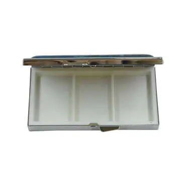 Alacati Region Themed Customised Metal Epoxy Rectangular Pill Box 84x45x13 mm - 3