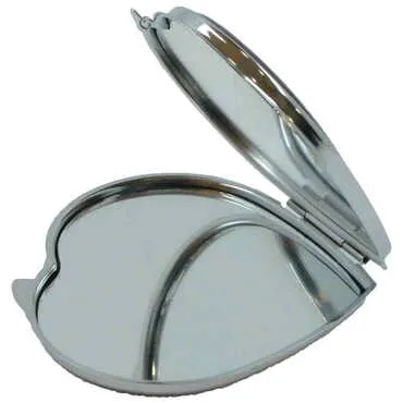 Toptan Çeşme Temalı Myros Metal Kalp Ayna 70x65x8 mm - Standart - 4