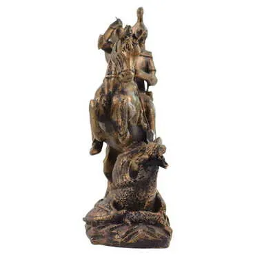 Polyester Retro St. George Figurine - Standart - 2