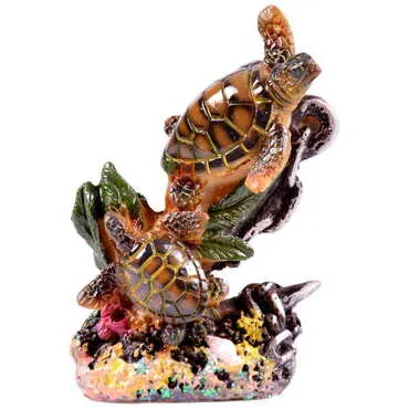 Polyester Turtle Figurine 8,5Cm - Standart - 4