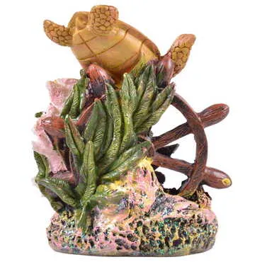 Polyester Turtle Figurine Set of 2 Pcs - Standart - 2