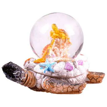 Polyester Turtle Snow Globe 45Mm - Standart - 2