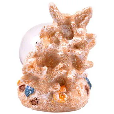 Polyester 2 Turtles Snow Globe 45mm - Standart - 4