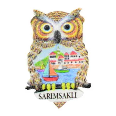 Toptan Sarımsaklı Temalı Polyester Uv Magnet