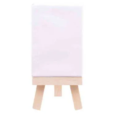 Blank Mini Print Canvas Magnet With Easel 70x100 mm