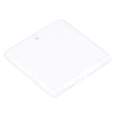 Blank Plastic Base UV Printable Square Keychain 40x108 mm