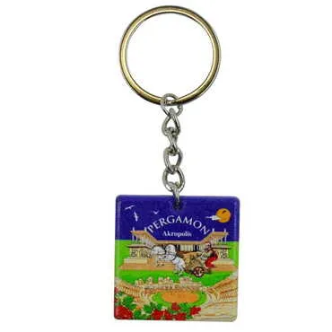 Blank Plastic Base UV Printable Square Keychain 40x108 mm - Standart - 3