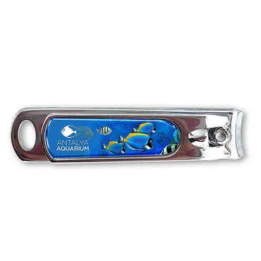 Aquapark Themed Customised Metal Epoxy Nail Clipper 56x13x13 mm - Standart