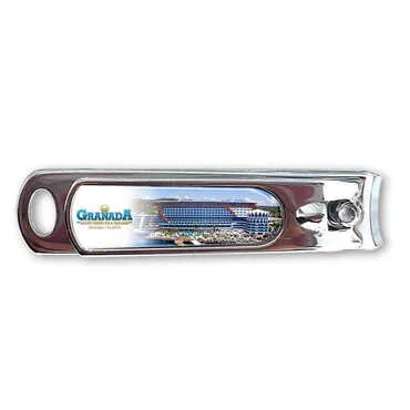 Hotel Themed Customised Metal Epoxy Nail Clipper 56x13x13 mm