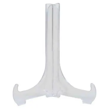 Clear Plastic Plate Display Stand 15Cm