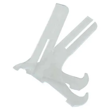 Clear Plastic Plate Display Stand 15Cm - Standart - 3