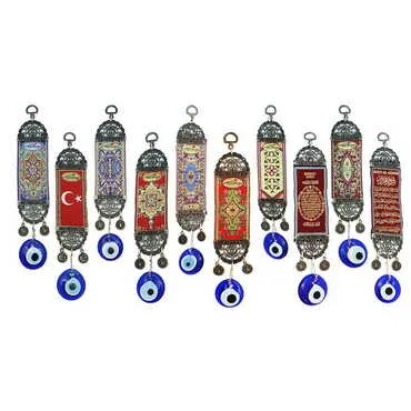 Metal Evil Eye Themed Zamac Wall Hanging Decor 5 cm