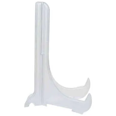 Clear Plastic Plate Display Stand 18Cm - Standart - 2