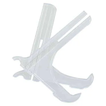 Clear Plastic Plate Display Stand 18Cm - Standart - 3