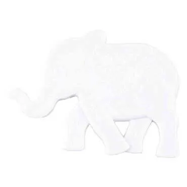 Blank Plastic Base UV Printable Elephant Shaped Fridge Magnet 86x62 mm