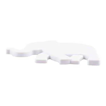 Blank Plastic Base UV Printable Elephant Shaped Fridge Magnet 86x62 mm - Standart - 2