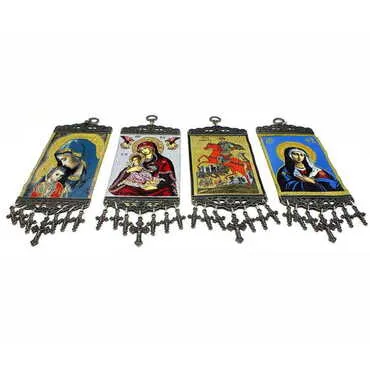 Metal Religious Themed Zamac Wall Hanging Decor 10 cm