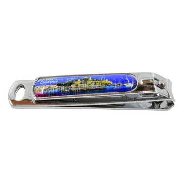 Bodrum Themed Customised Metal Epoxy Nail Clipper 16x80x15 mm - Standart - 3