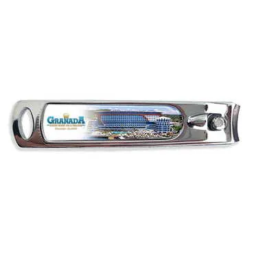 Hotel Themed Customised Metal Epoxy Nail Clipper 16x80x15 mm