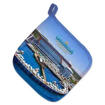 Hotel Themed Customised Digital Printed Pot Holder 200x200 mm