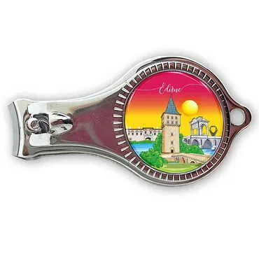 City Themed Customised Metal Epoxy Nail Clipper 60x32x14 mm - Standart - 3