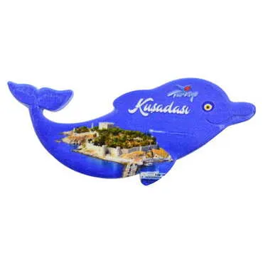 Blank Plastic Base UV Printable Dolphin Shaped Magnet Fridge Magnet 110x50 mm - Standart - 4